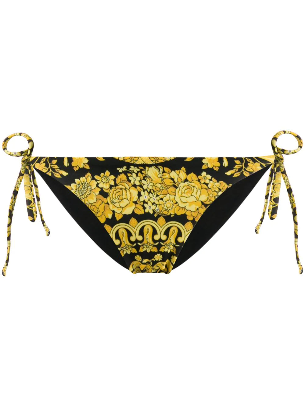 Versace Baroque Rose Bikini Bottoms Monokini bikini, Sexy, Elegant, Comfortable