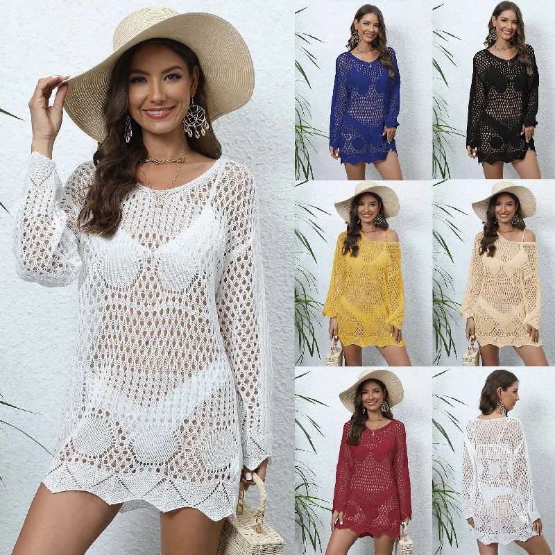 Women's Bikini Cover-up Blouse Off-shoulder bikini, Sexy, Stylish, Comfortable