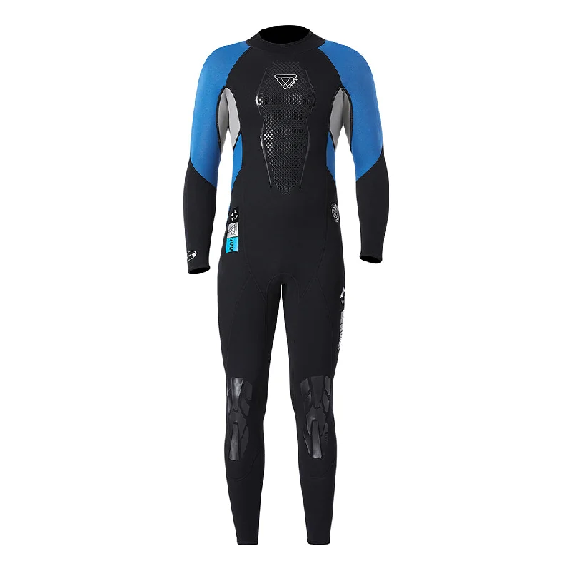 Maxbell 3mm Diving Wetsuit One-Piece Diving Suit Jumpsuit Rash Guard for Men M Pleated jumpsuit, High waist, Fashion forward, Elegant