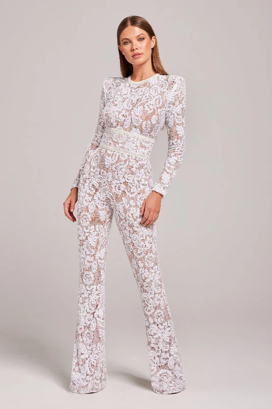 Bella White Jumpsuit Relaxed fit jumpsuit, Comfortable, Casual, Feminine