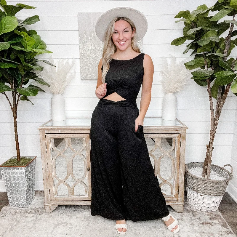 Great Timing Black Jumpsuit One-piece jumpsuit, Comfortable, Chic, Stylish