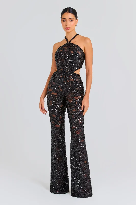 Hallie Black Jumpsuit Relaxed fit jumpsuit, Comfortable, Chic, Street style