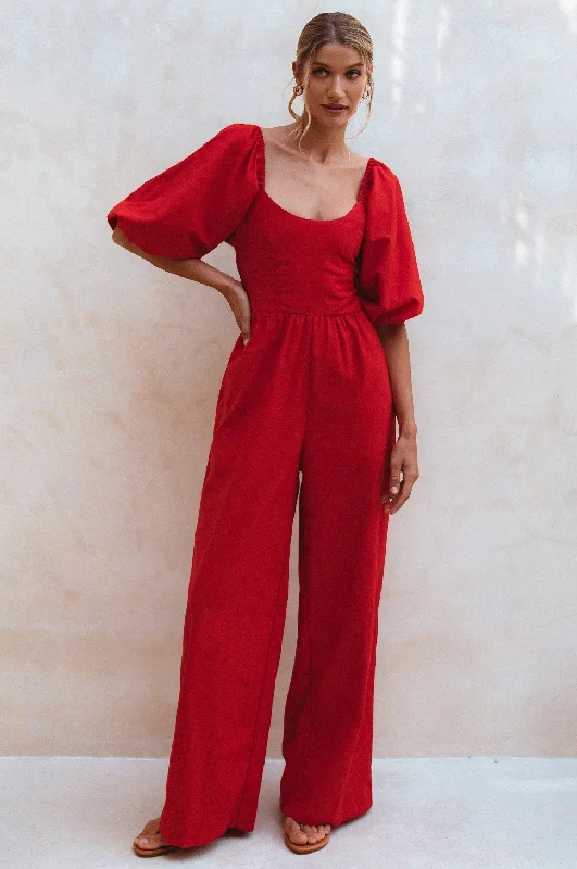 Heaven Bay Linen Jumpsuit Denim jumpsuit, Casual, Street style, Comfortable