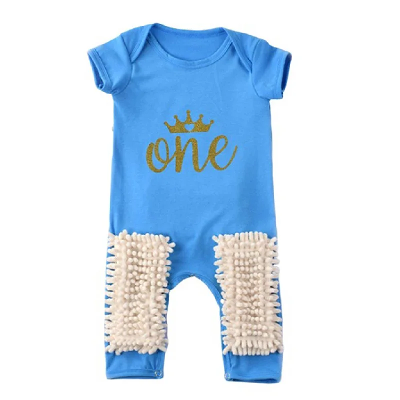 Maxbell Infant Kid Mop Crawl Romper Jumpsuit Short Sleeve Cotton Newborn Babies 73cm D Black jumpsuit, Elegant, Simple, Night out Maxbell Infant Kid Mop Crawl Romper Jumpsuit Short Sleeve Cotton Newborn Babies 73cm D Black jumpsuit, Elegant, Simple, Night out