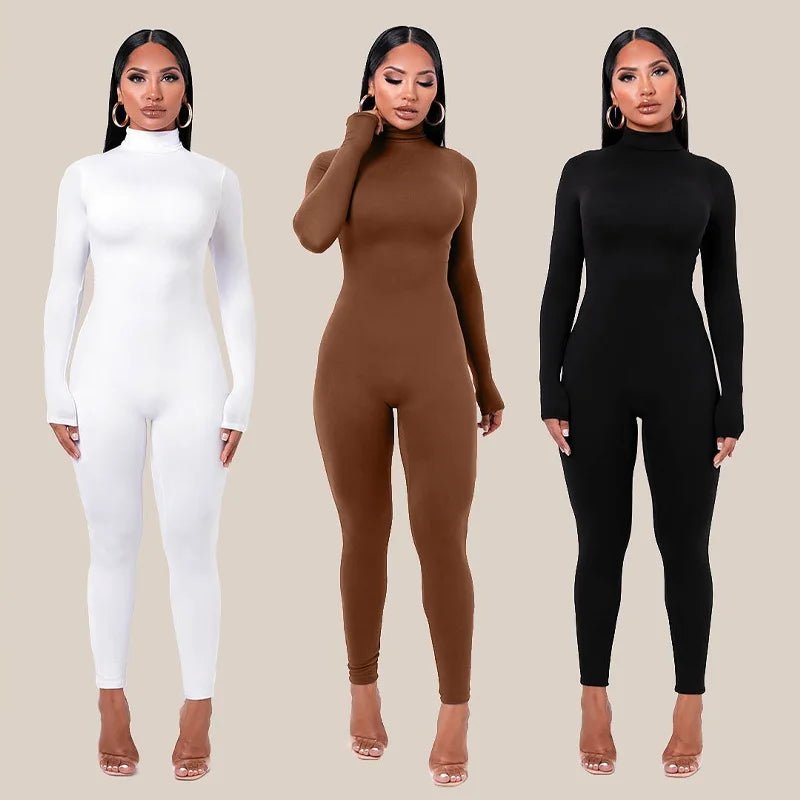 Fall Solid Long Sleeves yoga Rompers Women Ladies jogging wear new style One Piece stretch bodycon Jumpsuit Classic jumpsuit, Timeless style, Fashionable, Comfortable Fall Solid Long Sleeves yoga Rompers Women Ladies jogging wear new style One Piece stretch bodycon Jumpsuit Classic jumpsuit, Timeless style, Fashionable, Comfortable