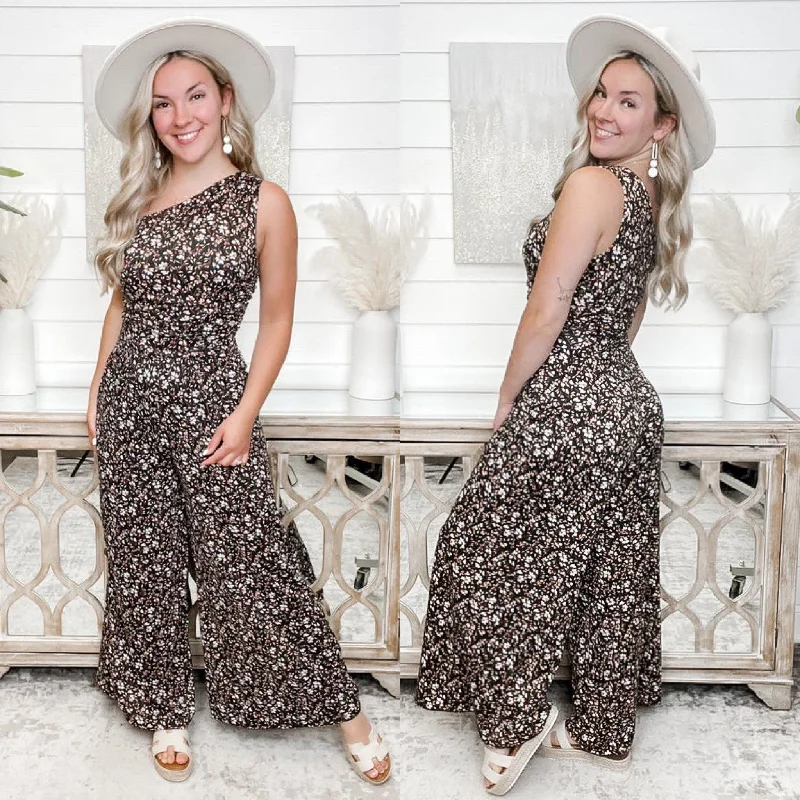 Live it Floral Jumpsuit Solid jumpsuit, Minimalist style, Sleek, Fashionable