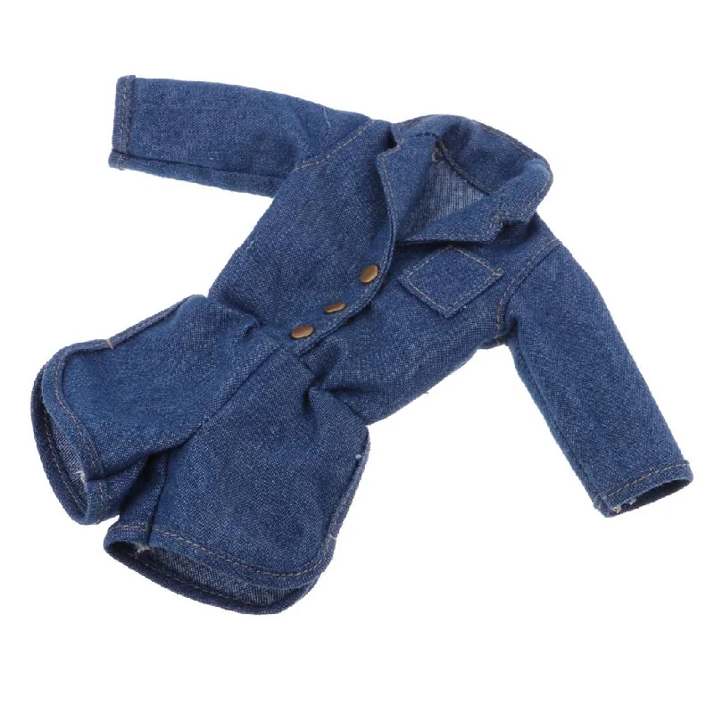 Max Lovely Denim Long Sleeve Jumpsuit Pants for 1/3 BJD Doll Clothes Accessories Lace jumpsuit, Elegant, Sheer, Feminine Max Lovely Denim Long Sleeve Jumpsuit Pants for 1/3 BJD Doll Clothes Accessories Lace jumpsuit, Elegant, Sheer, Feminine