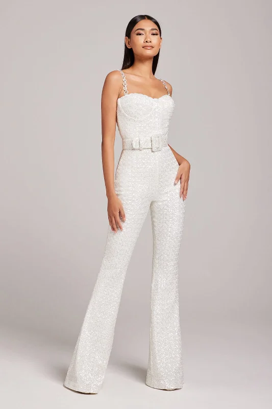 Lucinda White Jumpsuit Luxe jumpsuit, Elegant, Chic, Fashion-forward
