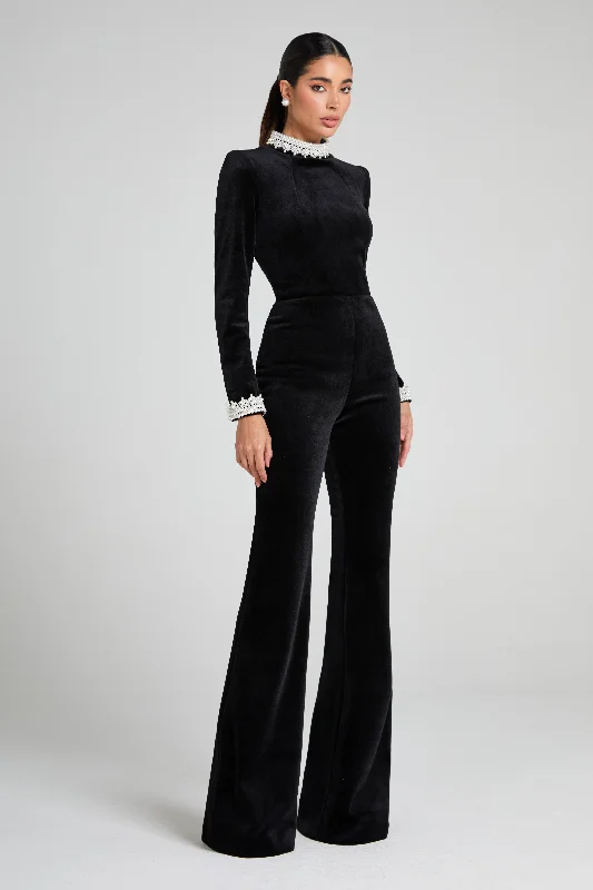 Meghan Black Jumpsuit Backless jumpsuit, Sexy, Night out, Trendy