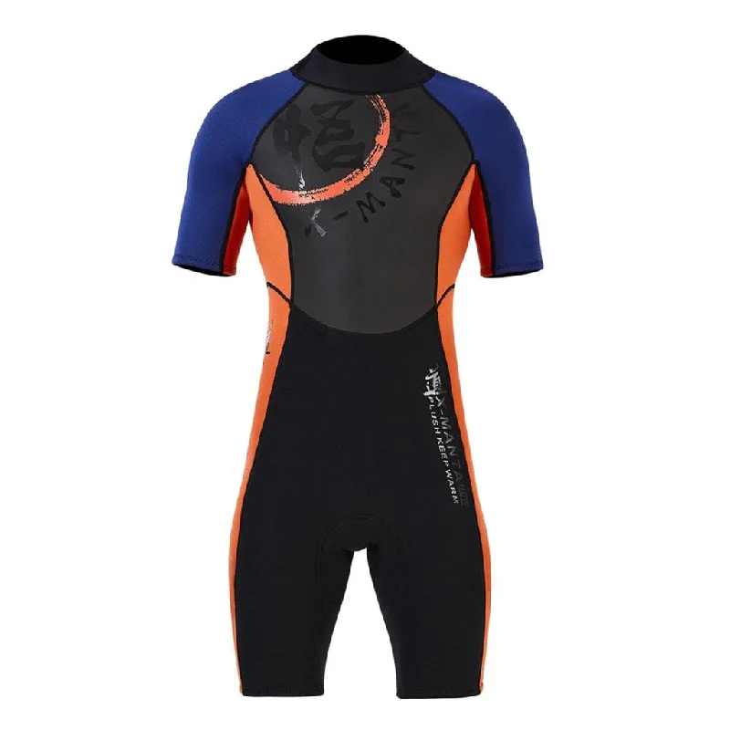 Maxbell Men 1.5mm Diving Wetsuit One-Piece Short Sleeve Wet Suit Jumpsuit Shorts XL Strapless jumpsuit, Sexy, Summer, Party wear Maxbell Men 1.5mm Diving Wetsuit One-Piece Short Sleeve Wet Suit Jumpsuit Shorts XL Strapless jumpsuit, Sexy, Summer, Party wear