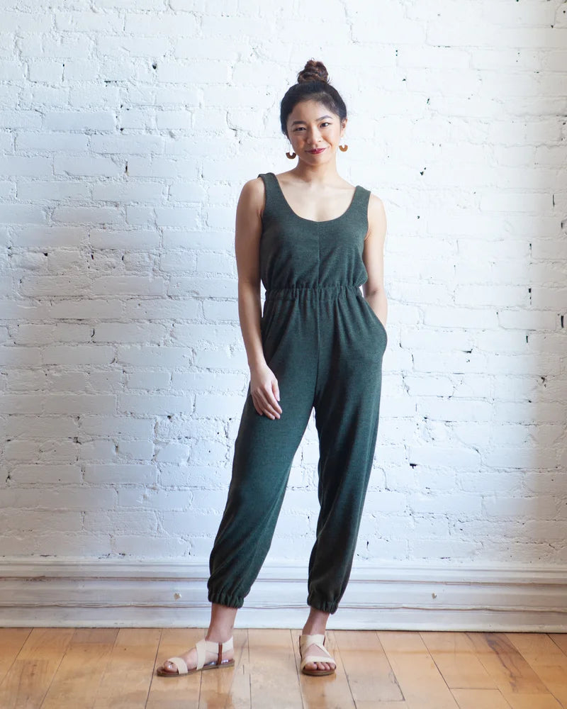 True Bias Nova Jumpsuit Long-sleeve jumpsuit, Cozy, Elegant, Trendy