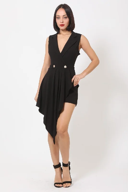 Fashion Romper Off-shoulder wide-leg jumpsuit, Elegant, Fashionable, Stylish