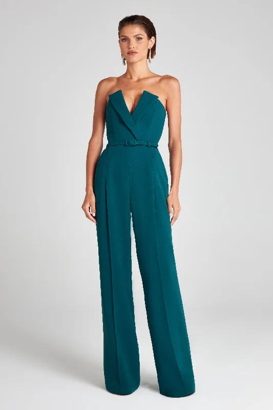 Vanessa Teal Jumpsuit Casual chic jumpsuit, Relaxed fit, Fashionable, Comfortable