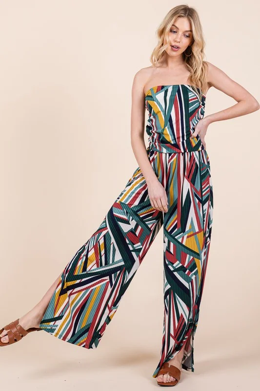 Wide Leg Jumpsuit with Pockets Halter neck jumpsuit, Sexy, Elegant, Stylish