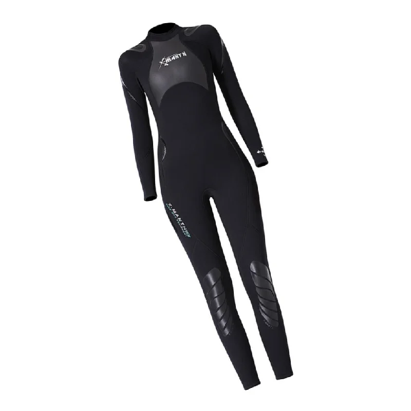 Maxbell Women 3mm Neoprene One-Piece Wetsuit Long Sleeve Diving Back Zip Jumpsuit M Button-down jumpsuit, Casual style, Comfortable, Trendy Maxbell Women 3mm Neoprene One-Piece Wetsuit Long Sleeve Diving Back Zip Jumpsuit M Button-down jumpsuit, Casual style, Comfortable, Trendy