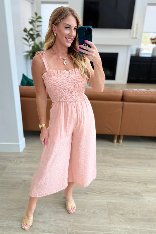 You Swoon, You Sigh Ruffle Neckline Jumpsuit Wrap jumpsuit, Elegant, Comfortable, Fashionable
